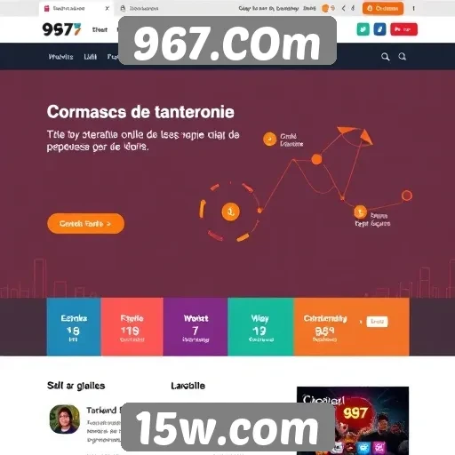 Análise da interface do site 967.COm